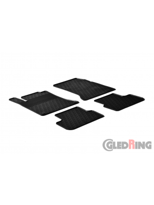 Original Gledring Passform Fußmatten Gummimatten 4 Tlg.+Fixing - Mercedes-Benz A-Klasse W176 2012->04.2018